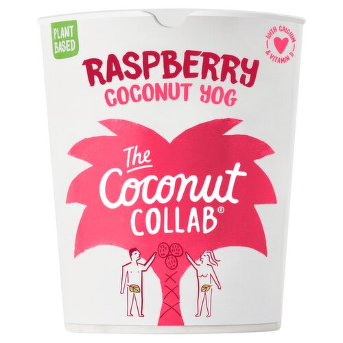 The Coconut Collab Raspberry Dairy Free Yoghurt Alternative (350 g)