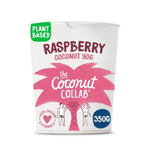 The Coconut Collab Raspberry Dairy Free Yoghurt Alternative (350 g)