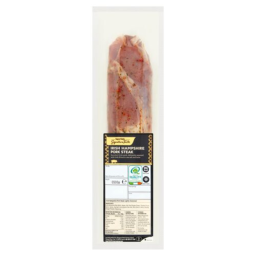 SuperValu Signature Tastes Hampshire Pork Fillet Lightly Seasoned With Atlantic (500 g)