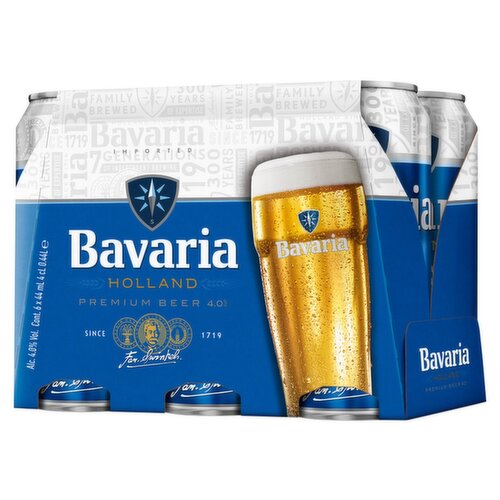 Bavaria Beer Can 6 Pack (440 ml)