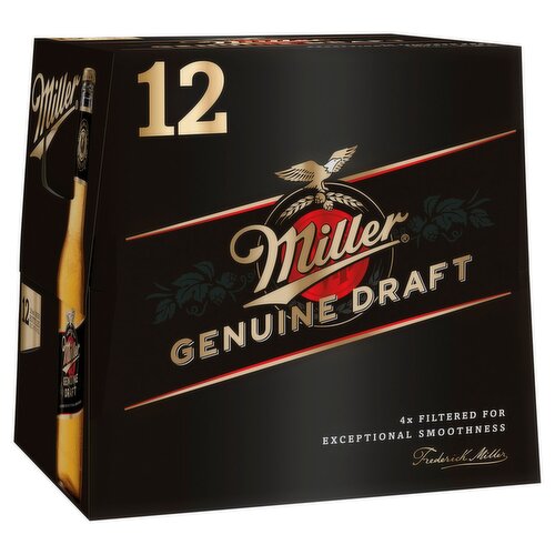 Miller Genuine Draft 12 Pack (330 ml)