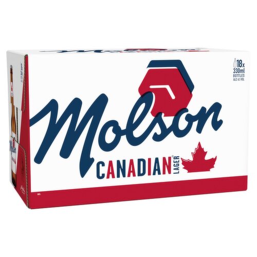 Molson Canadian 18 Pack (330 ml)