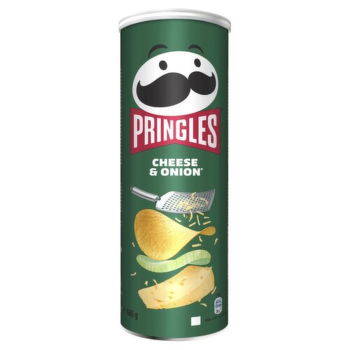 Pringles Cheese & Onion Crisps (165 g)