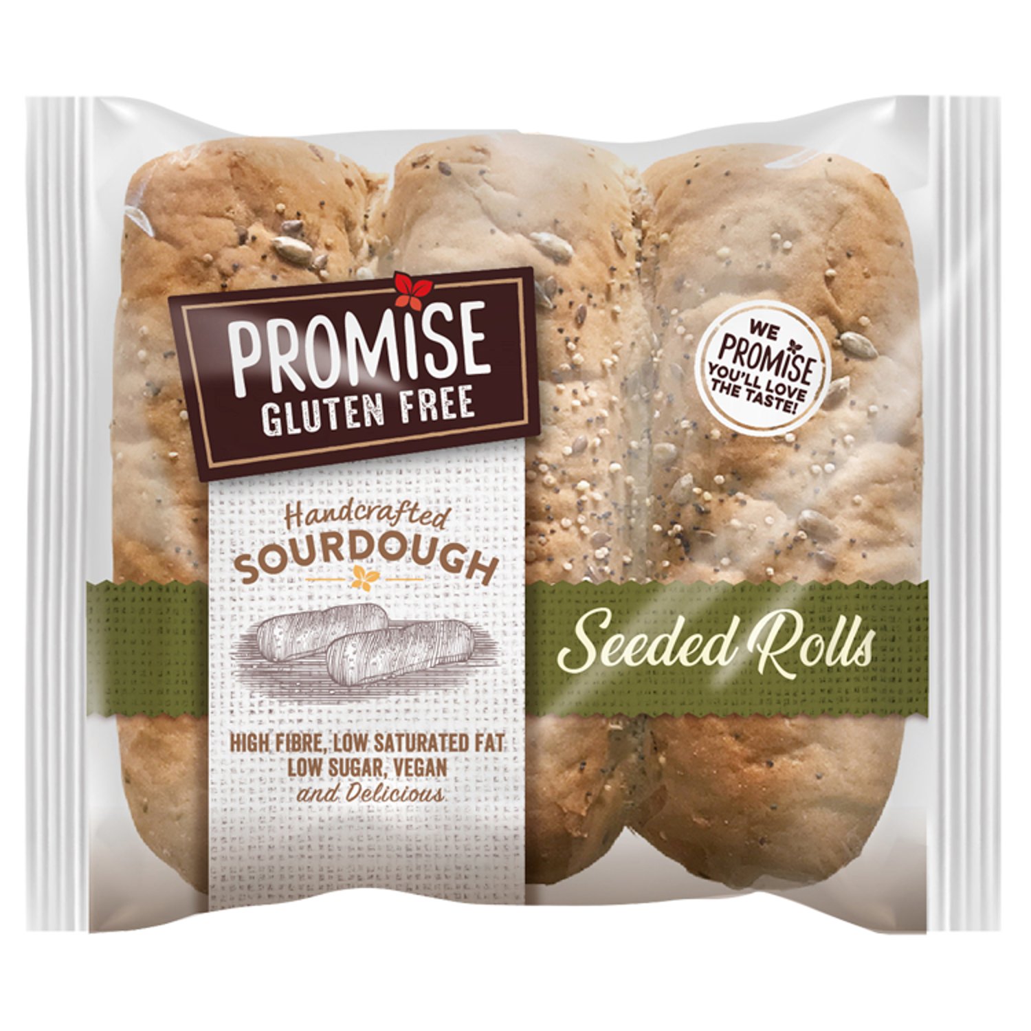 Promise Gluten Free Seeded Roll (210 g)