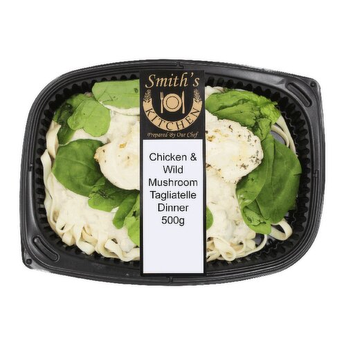 Smith's Kitchen Chicken & Wild Mushroom Tagliatelle Dinner (500 g)