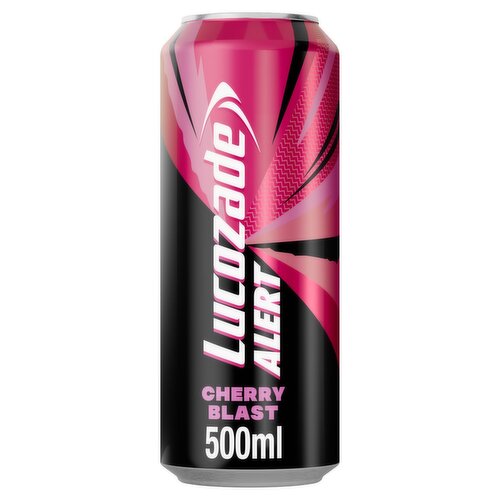 Lucozade Alert Cherry Can (500 ml)