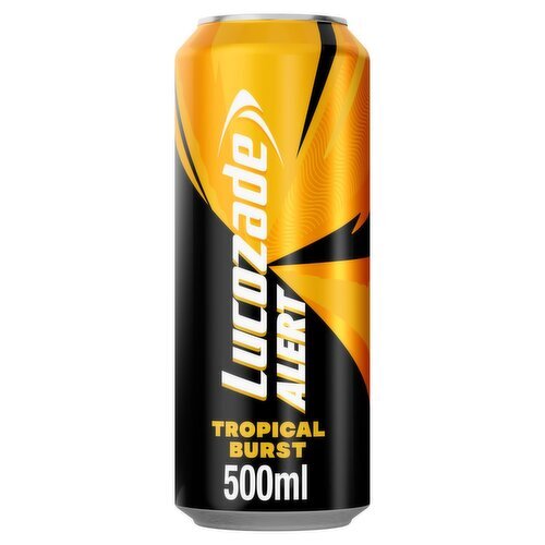 Lucozade Alert Tropical Can (500 ml)