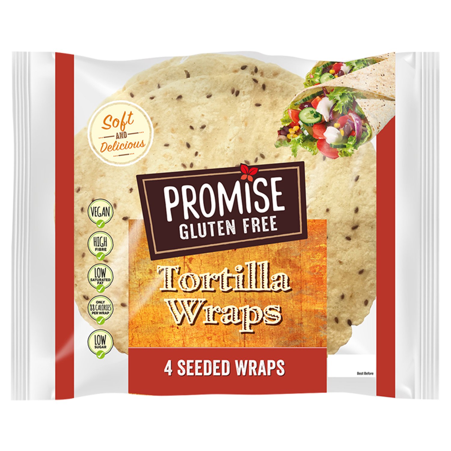 Promise Gluten Free Seeded Wrap (200 g)