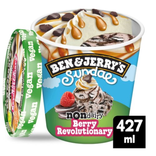 Ben & Jerry's Sundae Non-dairy Berry Revolutionary (427 ml)