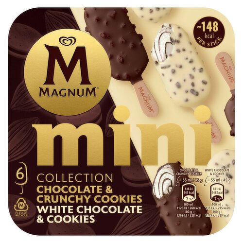 Magnum Mini Cookie Mania 55ml 6 X 55ml (330 ml)