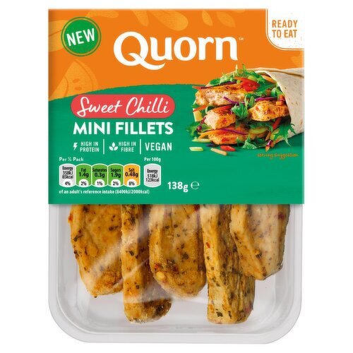 Quorn Vegan Sweet Chilli Mini Fillets (138 g)