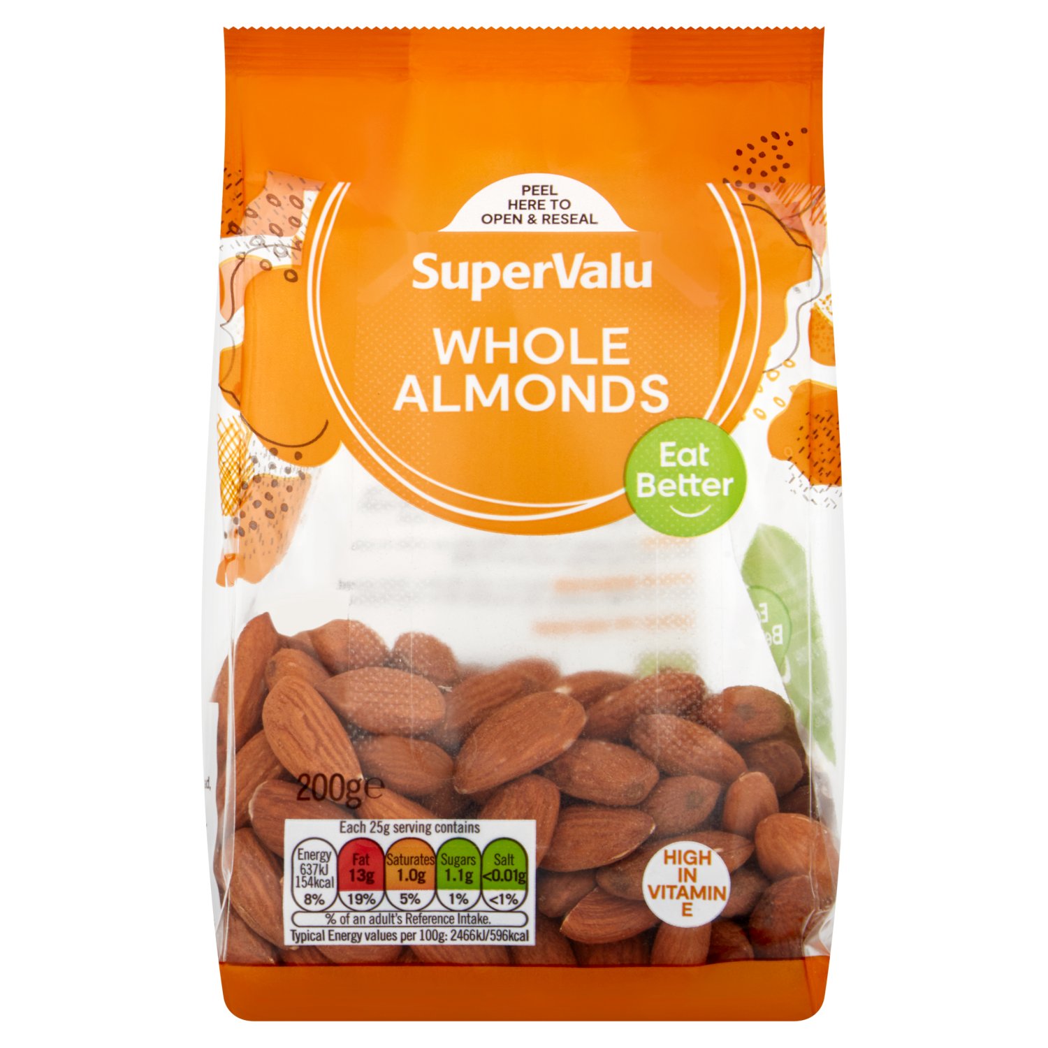SuperValu Whole Almonds (200 g)