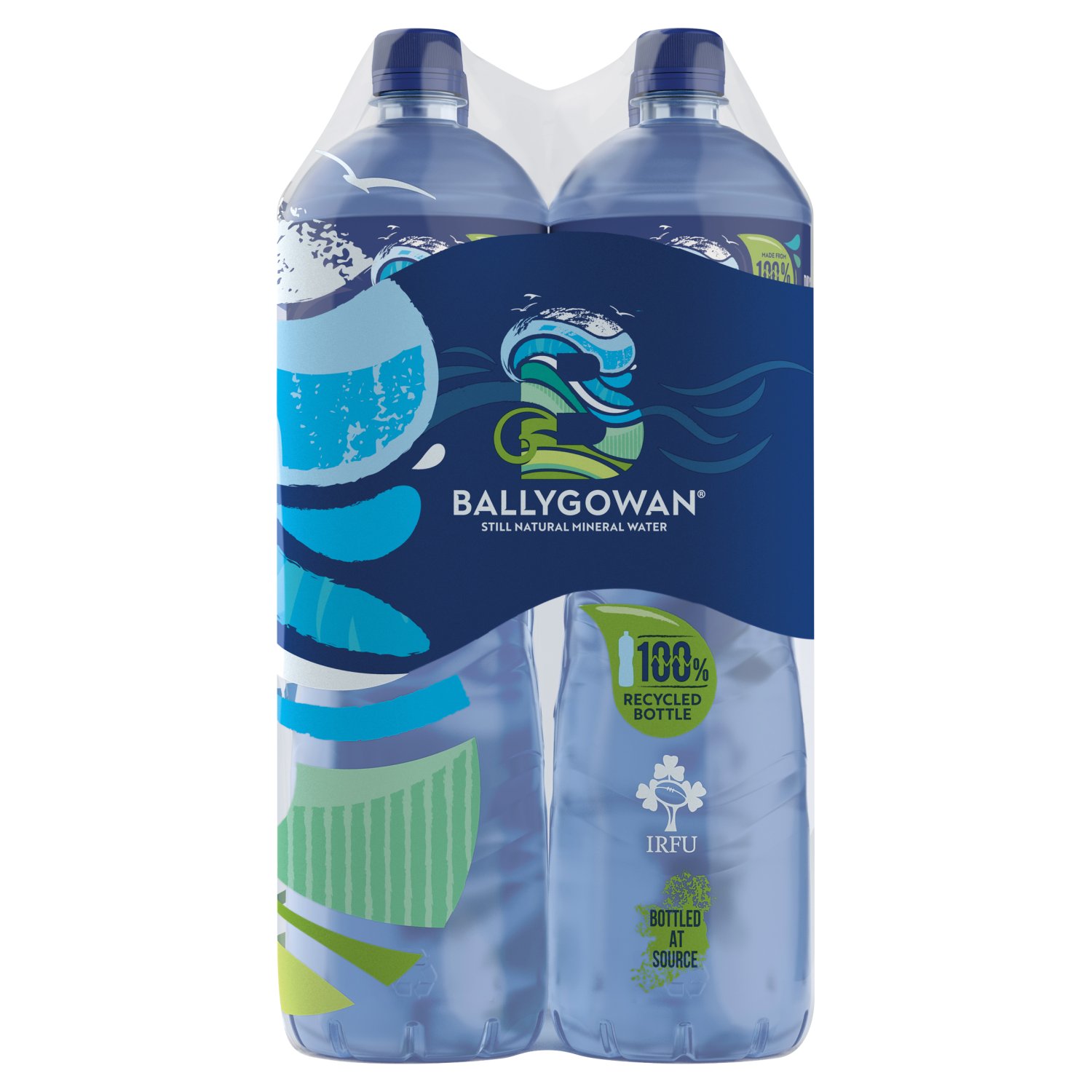 Ballygowan Still Irish Mineral Water Bottle 4 Pack (1.5 L)