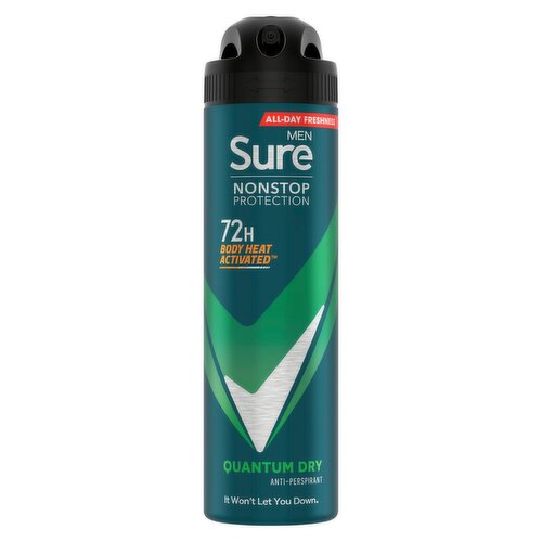 Sure For Men Antiperspirant Quantum Dry (150 ml)