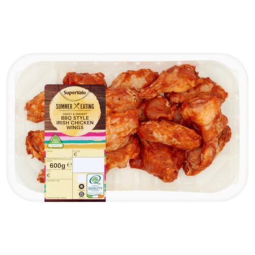 SuperValu Summer Fresh Irish Sweet And Smoky Bbq Chicken Wings (600 g)