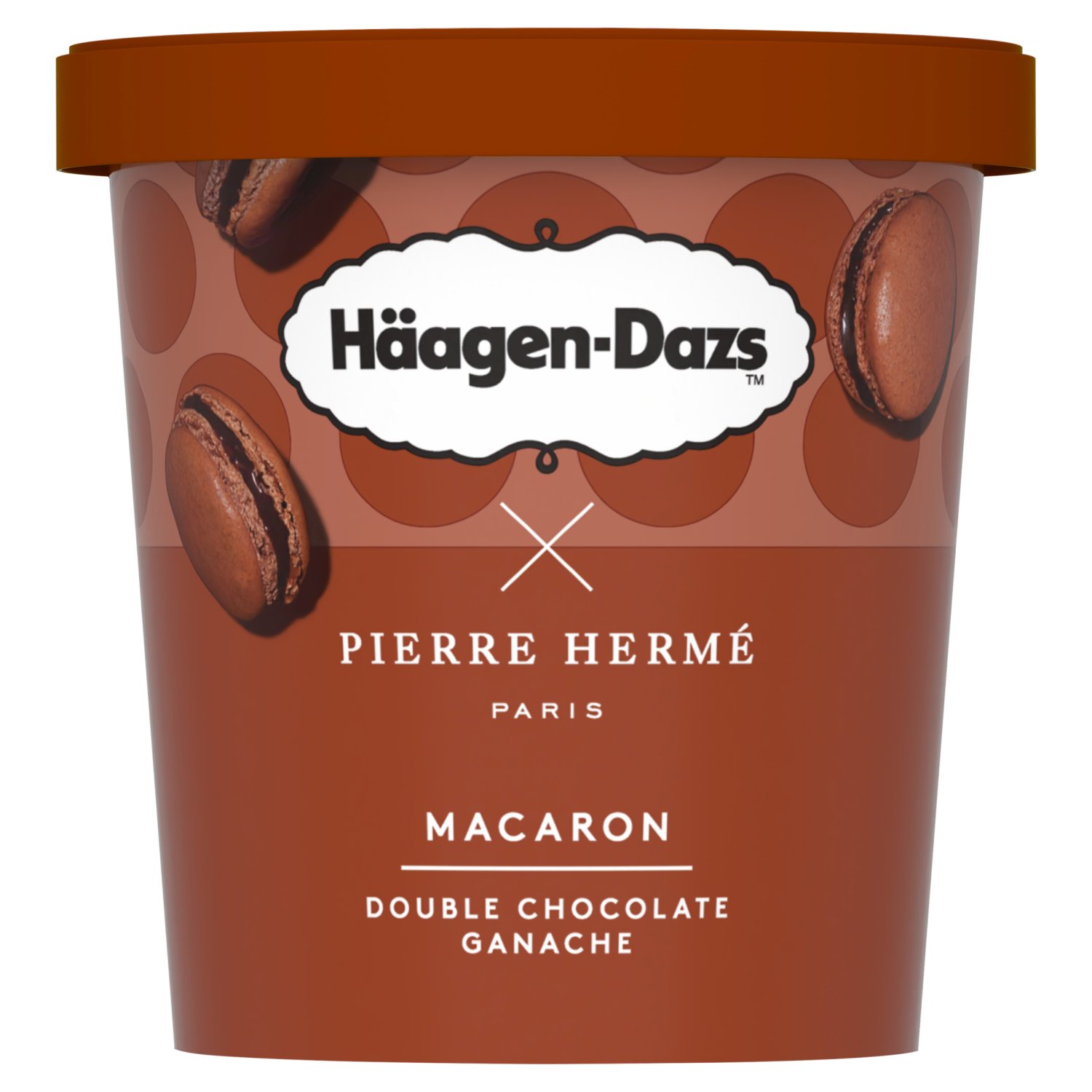 Haagen Dazs Macaron Double Chocolate & Ganache (420 ml)