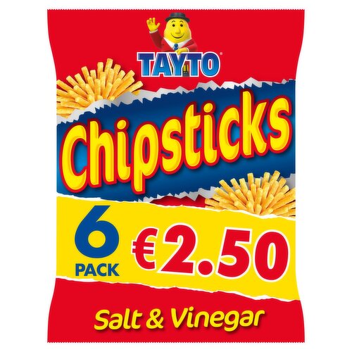 Tayto Chipsticks 6 Pack (28 g)