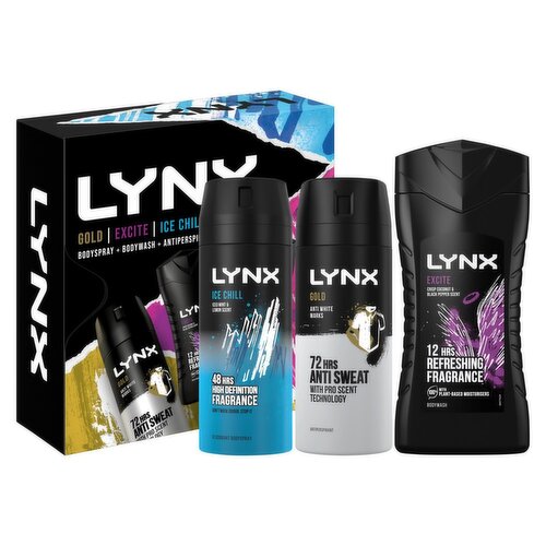 Lynx All Stars Trio Giftset (330 g)