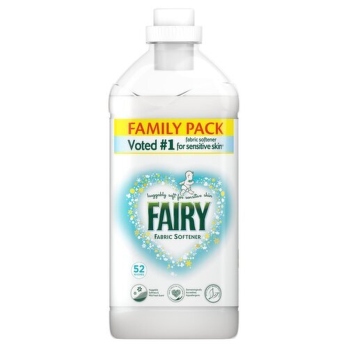 Fairy Fabric Conditioner Sensitive Skin 52 Wash (1.82 L) - Storefront EN