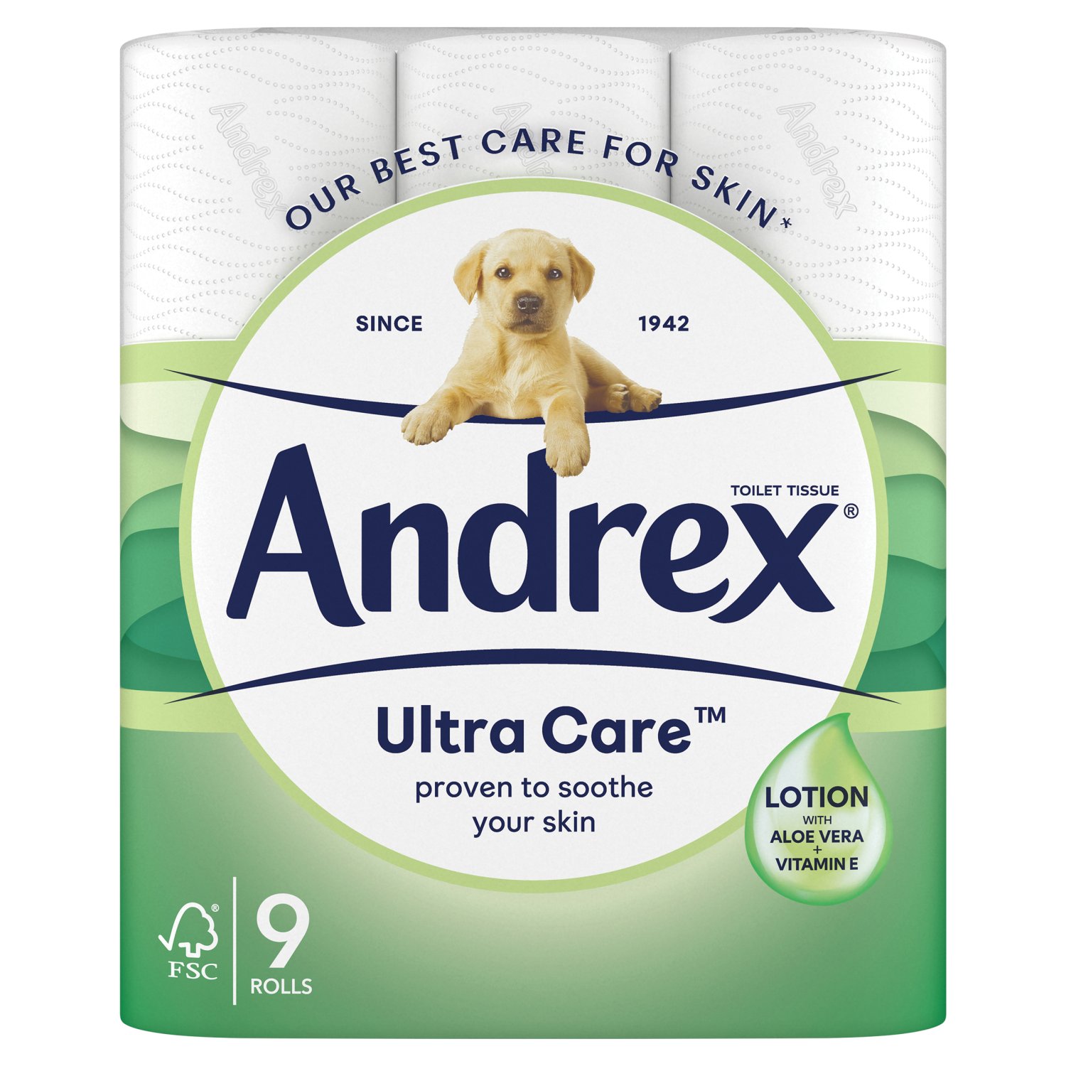 Andrex Toilet Tissue Ultracare (9 Roll)