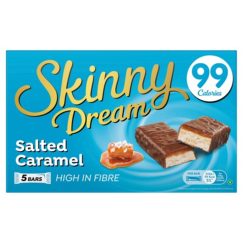 Skinny Dream Salted Caramel Bar 5 Pack (25 g)