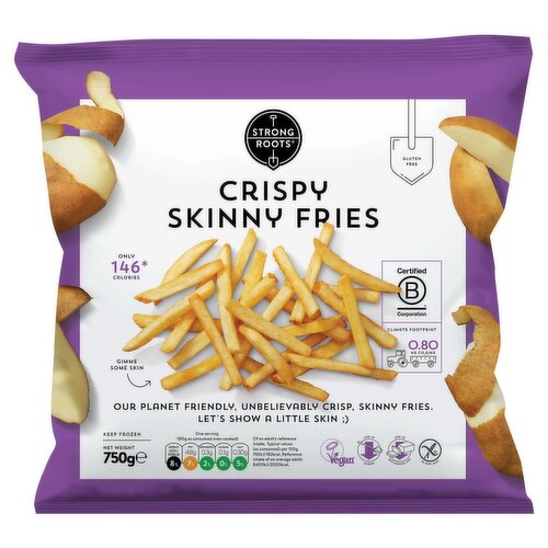 Strong Roots Crispy Skinny Fries (750 g)