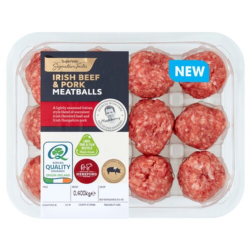 Signature Tastes Irish Hereford and Hampshire Meatballs (400 g)