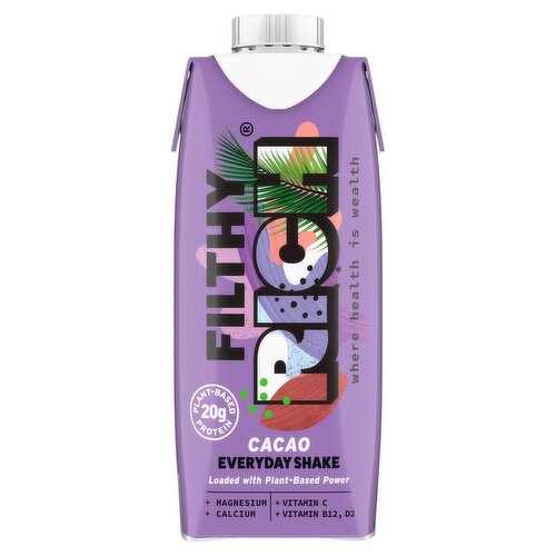 Filthy Rich Cacao Protein And Vitamin Shake (330 ml)