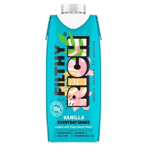 Filthy Rich Vanilla Protein And Vitamin Shake (330 ml)