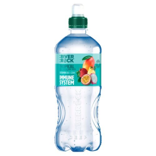 River Rock Immune System Tropical Flavoured Water (750 ml)