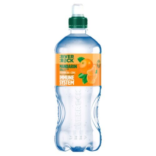 River Rock Immune System Mandarin Flavoured Water (750 ml)