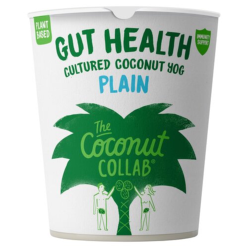 The Coconut Collab Gut Health Coconut Yoghurt Plain (350 g)