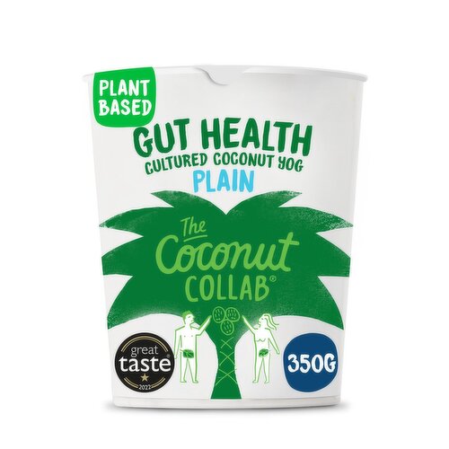 The Coconut Collab Gut Health Coconut Yoghurt Plain (350 g)