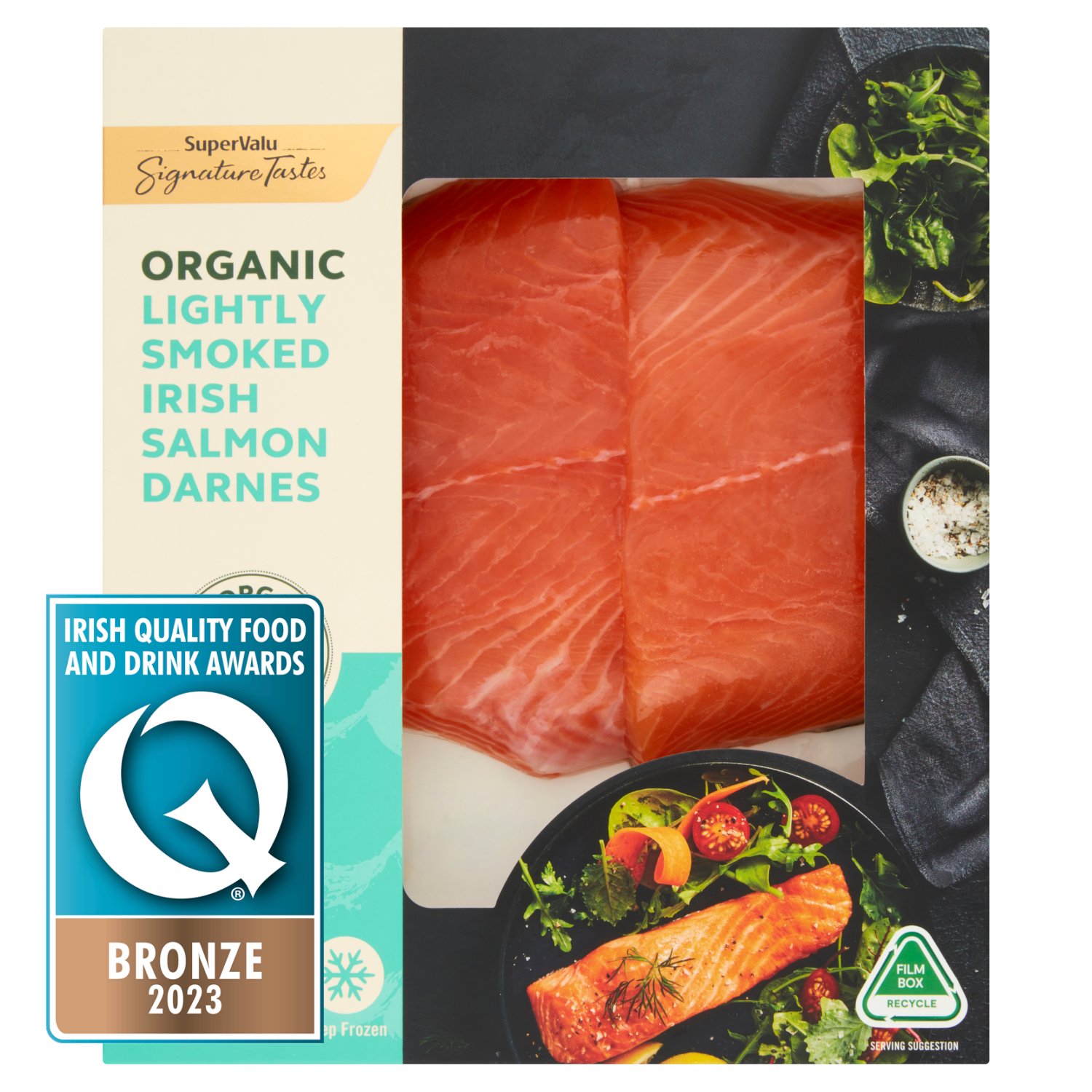 Signature Tastes Irish Organic Lightly Smoked Salmon (220 g)