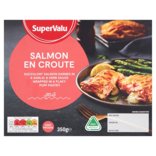 SuperValu Salmon En Croute With Garlic & Herb (350 g)