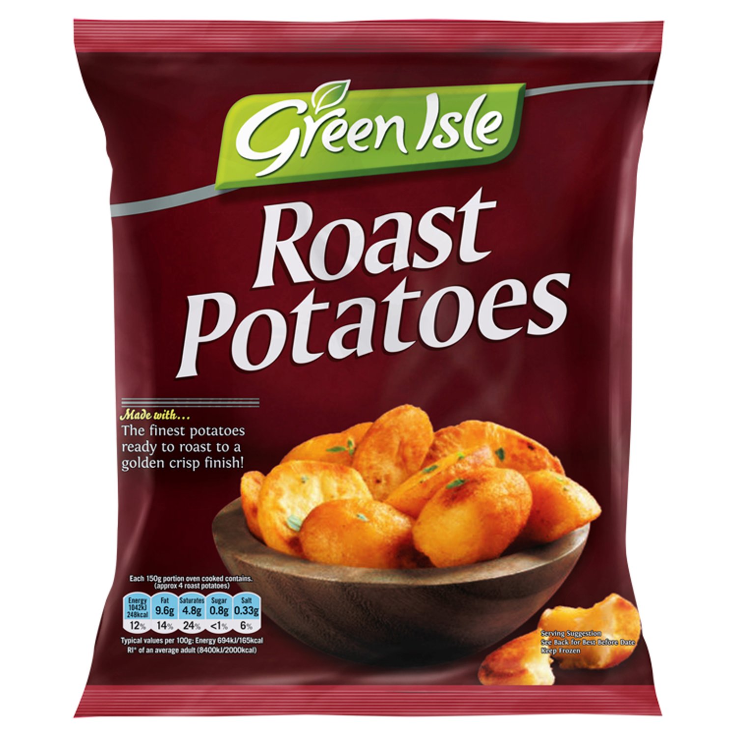 Green Isle Roast Potatoes (800 g)