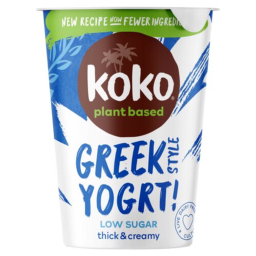 Koko Greek Style Yogurt Alternative (350 g) Storefront EN