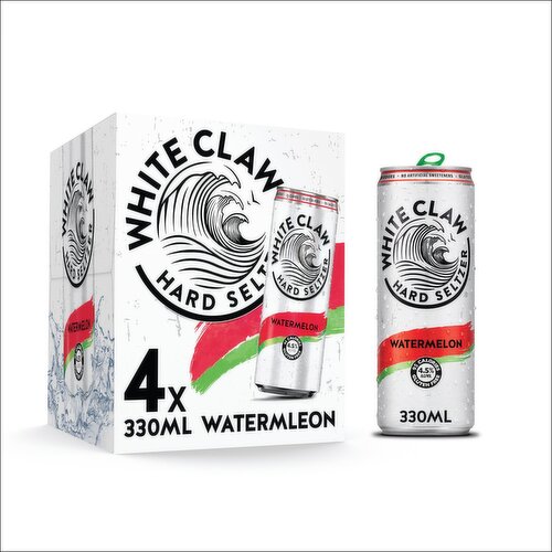 White Claw Watermelon 4 Pack (330 ml)