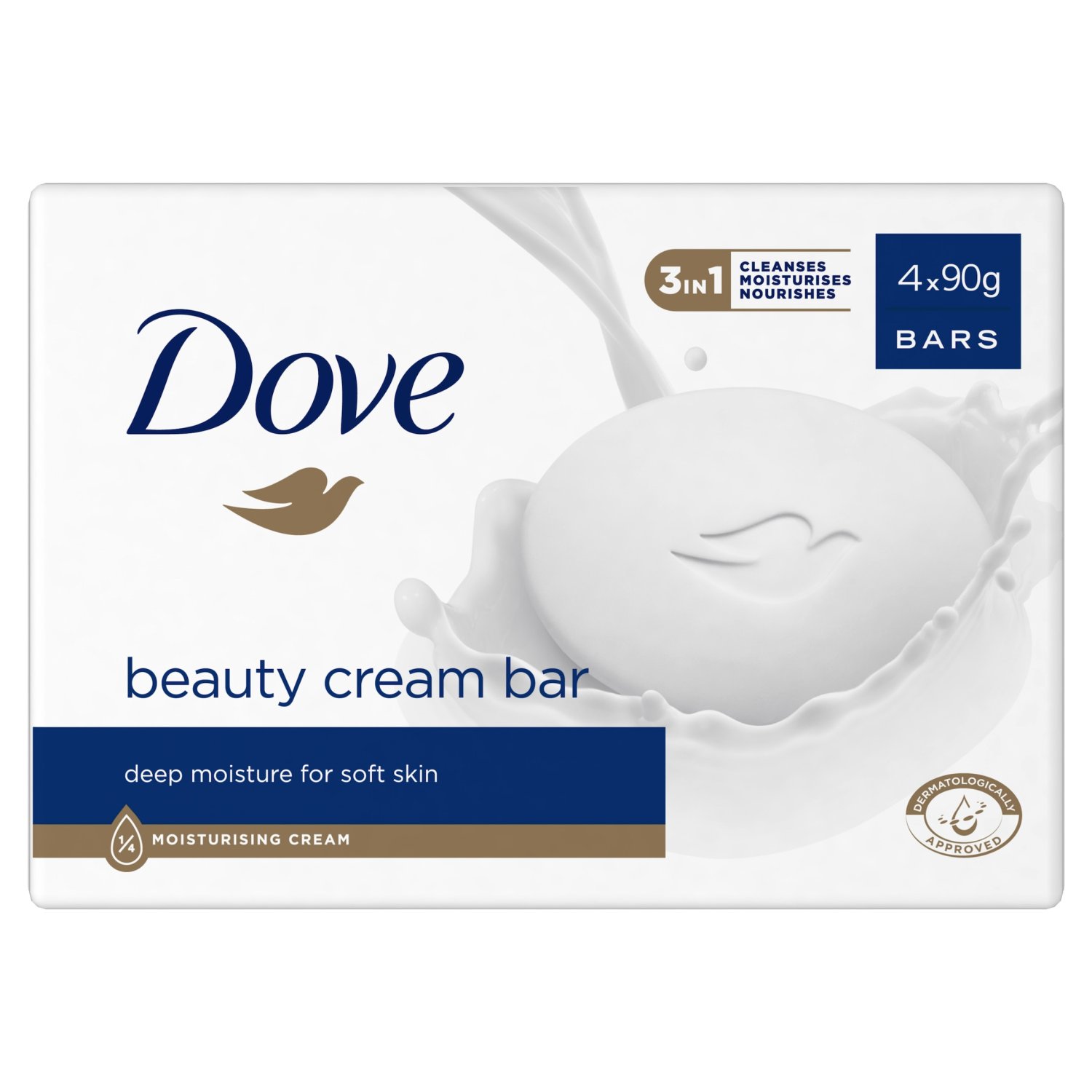 Dove Bar Cream 4Pack (90 g)