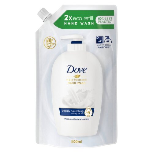 Dove Original Liquid Hand Wash Refill Pouch 500 Ml 