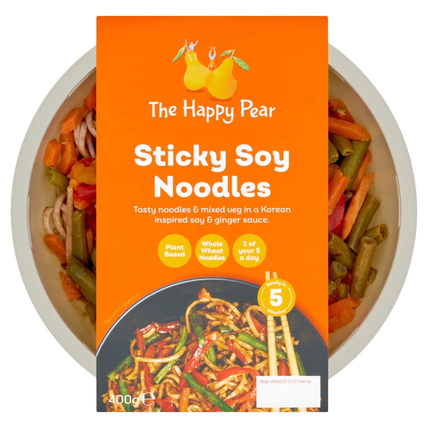 The Happy Pear Sticky Soy Noodles (400 g)