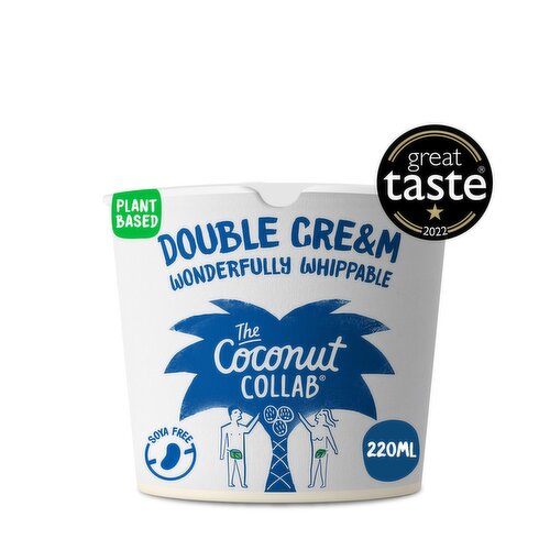 The Coconut Collab Double Cre&m Dairy Free Alternative (220 g)