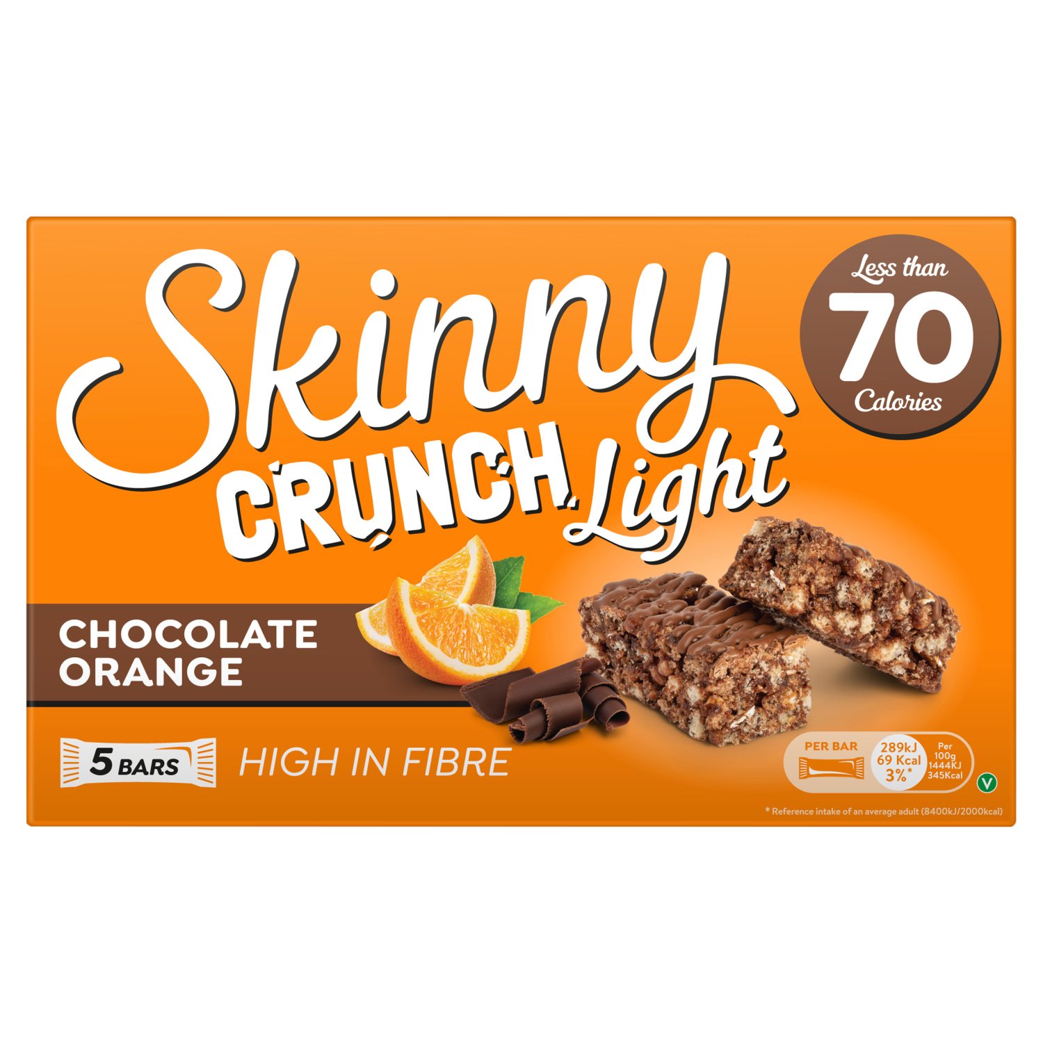 Skinny Crunch Chocolate Orange (100 g)