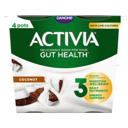 Danone Activia Limited Edition (coconut) 4 Pack (460 g)