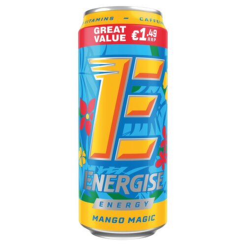 Energise Energy Magic Mango Can (500 ml)