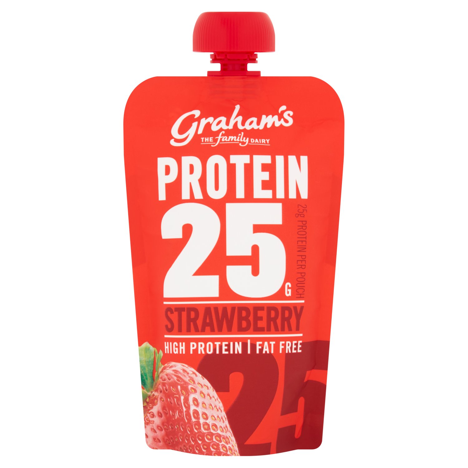 Grahams Strawberry Protein 25 Pouch (20 g)