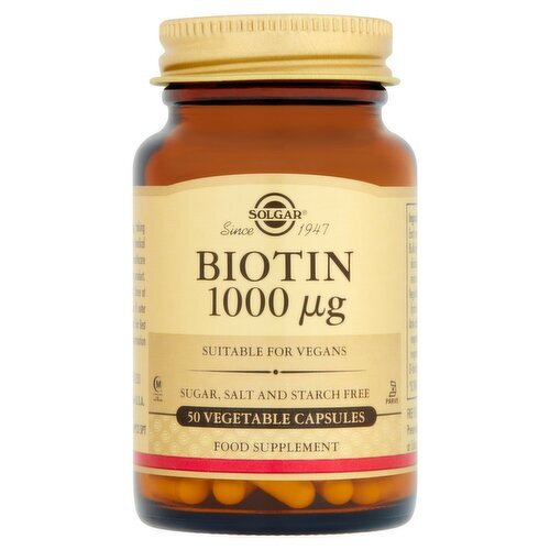 Solgar Biotin 1000ug 50 G Storefront En 9604