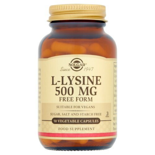 Solgar L-Lysine 500Mg (50 g)