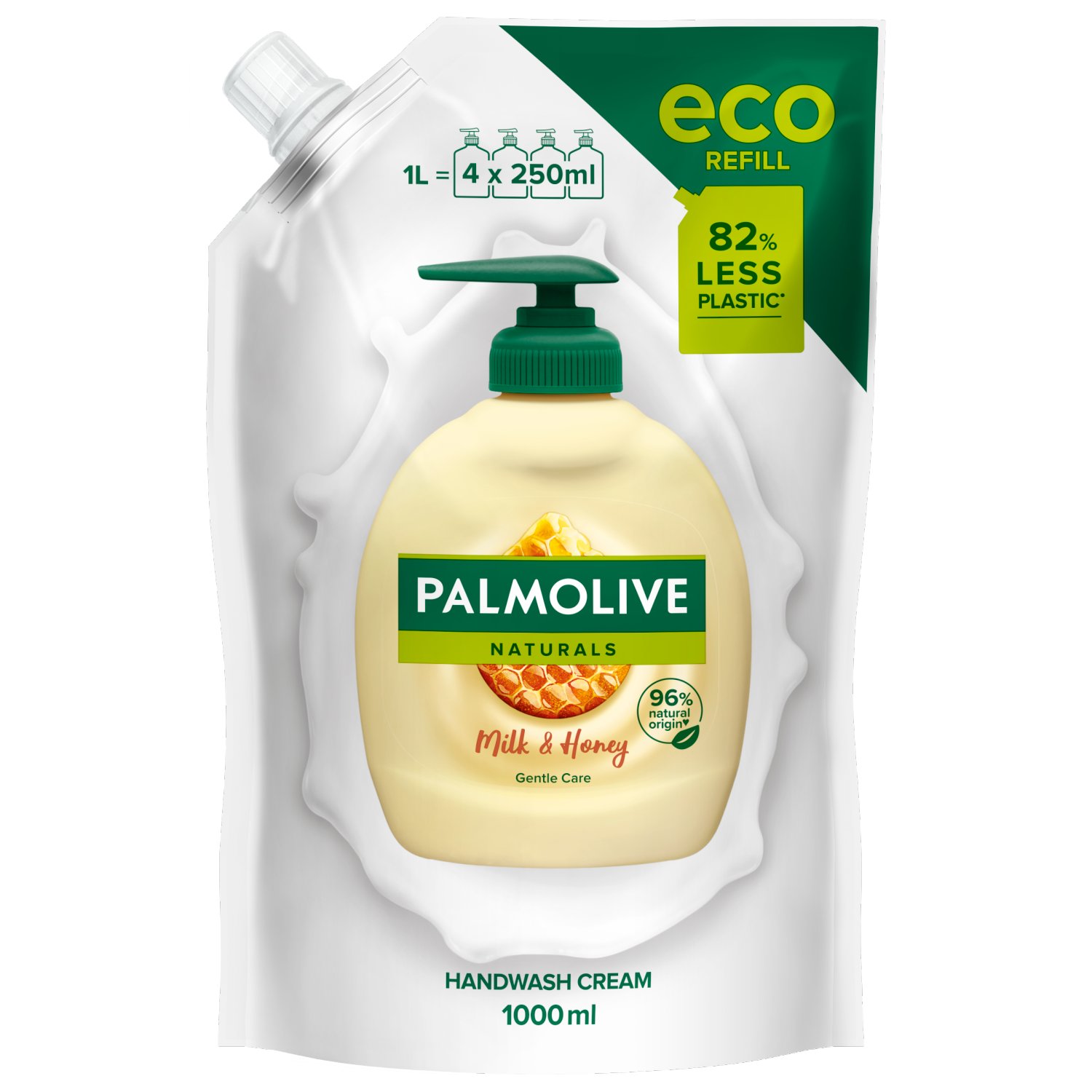 Palmolive Liquid Hand Soap Milk & Honey Doy Pack (1 L)