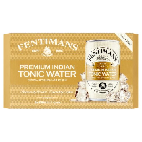 Fentimans Premium Indian Tonic Water 6 Pack (150 ml) Storefront EN